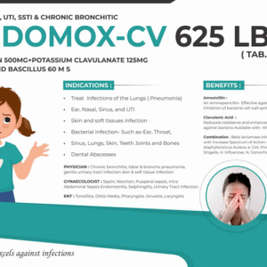 MEDOMOX CV 625 LB (SET OF 6)